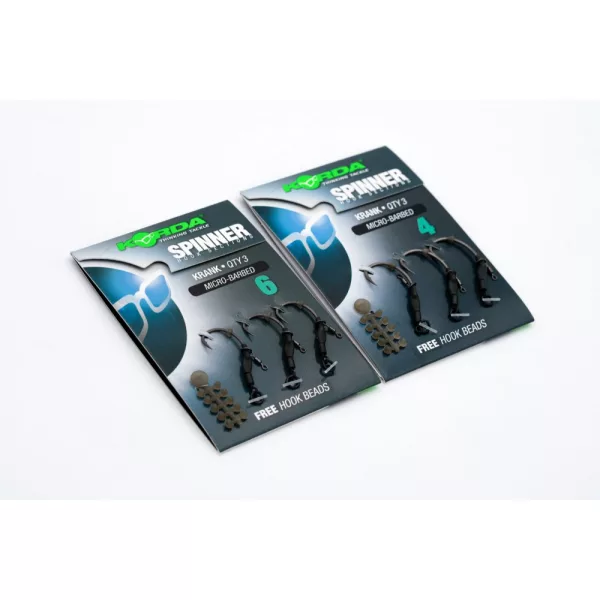 Korda Sections d'hameçon Spinner Kurv 6 - hameçon spinner pour la pêche à la carpe