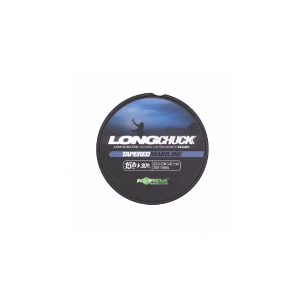 Korda LongChuck Transparent 0,33-0,47mm 300m Monofilament ligne principale