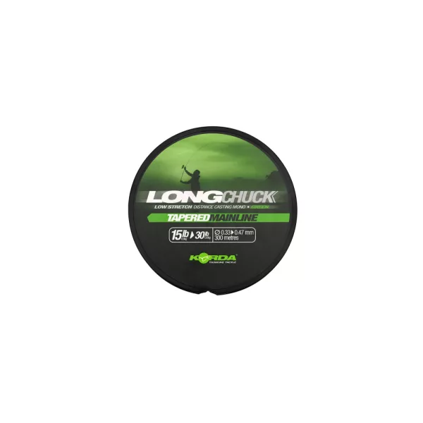 Korda LongChuck Vert 0,33-0,47mm 300m Monofilament ligne principale