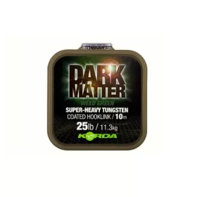 Korda Dark Matter Tungsten Coated Braid Green 25 lb 10m