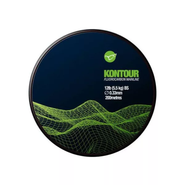 Korda Kontour Fluorocarbon 12lb - ligne fluorocarbone