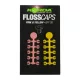 Korda Floss Caps Pink/Yellow - stop-bouillette