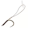 Korum Hook Hairs With Quickstops Size 10 Bas de ligne monofil pré-noué