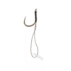   Korum Barbless Hook Hairs With Quickstops - Taille 16 Hameçon monté monofil