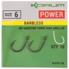 Korum Xpert Power - Barbless (taille 6) Hameçon Feeder