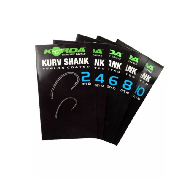 Korda Kurv Shank Size 01** - hameçon, hameçon à carpe