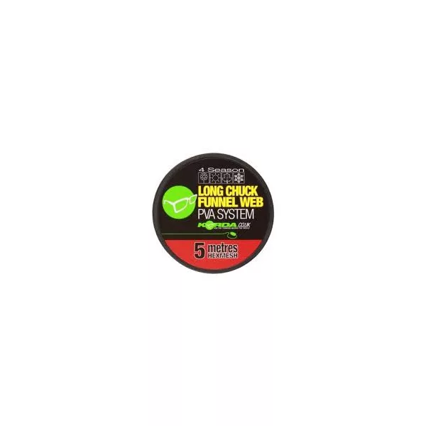 Korda Longchuck Funnel Web Hexmesh 5 m Recharge - recharge PVA