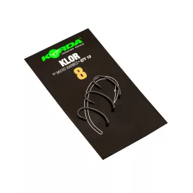 Korda Klor Barbless 8 Œillets, Hameçon Sans Ardillon 10pc
