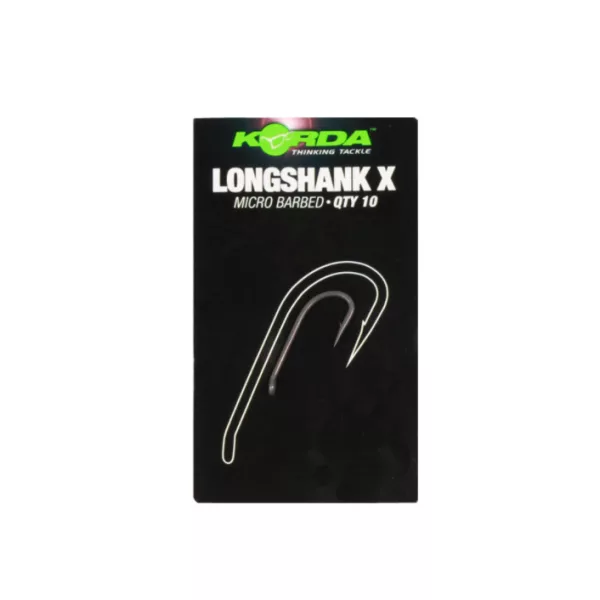 Korda Long Shank X Taille 08 - hameçon à carpe