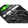 Korda PTFE QC Ring Swivel Size 11 Émerillon 8 pièces