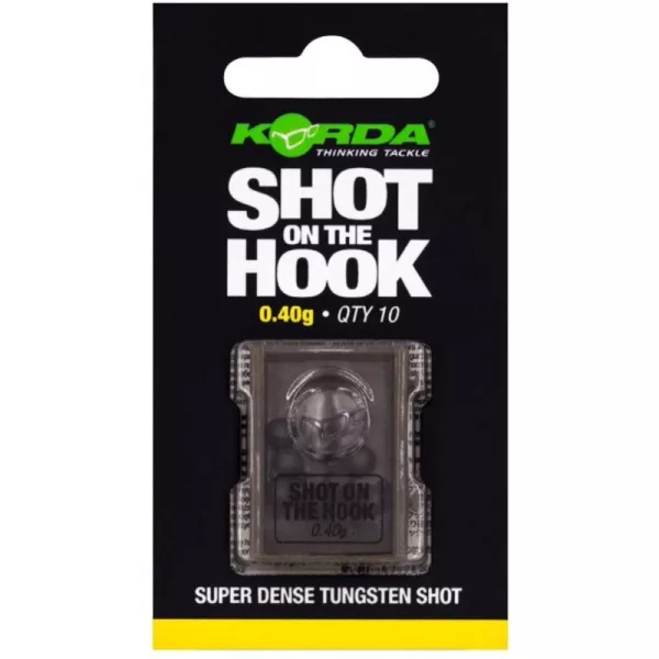 Korda Shot On The Hook Poids d'hameçon 0,40gr 10pcs