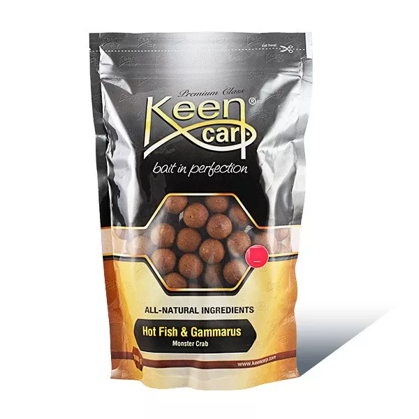 Keen Carp Hot Fish&Gammarus - Monster Crab 24mm - Bouillette au crabe de mer