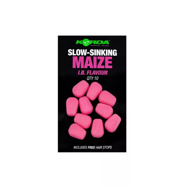 Korda Slow Sinking Maize Fruity Maïs en caoutchouc rose