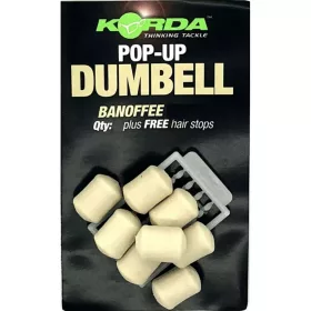   Korda Pop-up Dumbell Banoffee (16mm) - 5 pcs - imitation d'appât