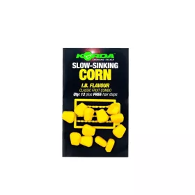 Korda Slow Sinking IB Corn Maïs en caoutchouc jaune