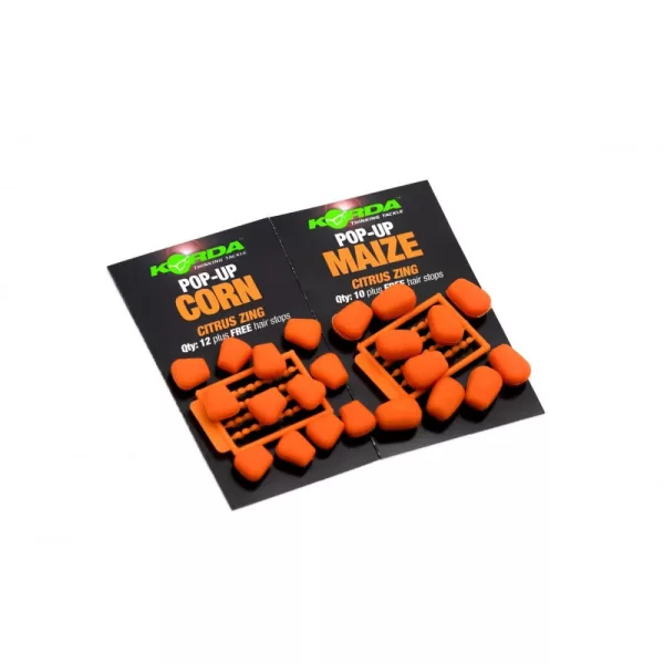 Korda Slow Sinking Maize Citrus Zing Maïs en caoutchouc orange