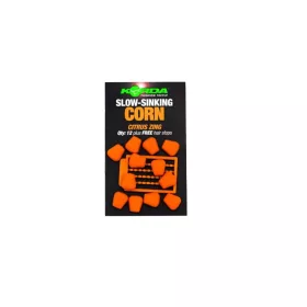   Korda Slow Sinking Corn Citrus Zing Maïs en caoutchouc orange