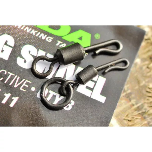 Korda Kwik Change Swivel size 11 Ring - émerillon rapide à anneau
