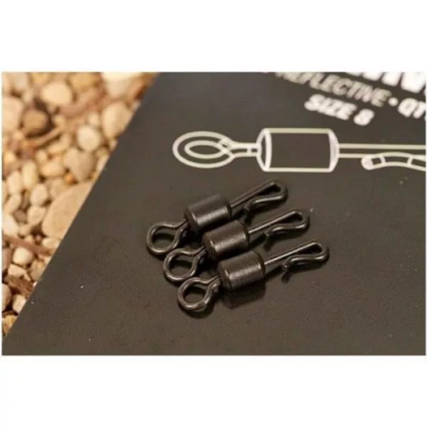 Korda Kwik Change Swivel size 8 Ring - émerillon rapide à anneau