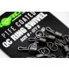 Korda Ring Swivels Size 11 Émerillons à Anneau 8pcs
