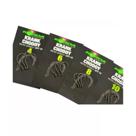  Korda Krank Chod Barbless 10 hameçons sans ardillon à œillet, 10 pièces