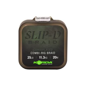 Bas de ligne tressé Korda Slip D Braid 20m 25lb