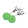 Korda Sinkers Small Weedy Green Plomb de bas de ligne 12 pièces