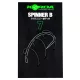 Korda Spinner B 7 Hameçon à bouillette à œillet, barbelé 10db