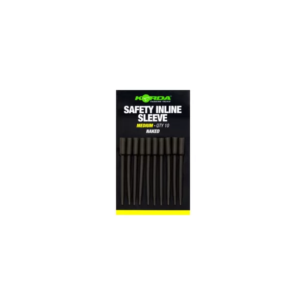 Korda Safety Inline Sleeve Naked In-line Ólombetét M 10db