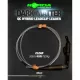 Korda - Dark Matter Leader QC Hybrid Clip Transparent bas de ligne à connexion rapide