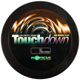   Korda Touchdown 15lb Brown - fil de pêche à la carpe monofilament
