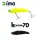 Ima Koume Vibration 70 7cm 13gr 119 Matt Night Black Wobbler