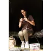 Korda Taupe Womens Kore T-Shirt Női Horgász Póló XS
