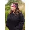 Korda Black Womens Kore Hoodie Női Kapucnis Pulóver XS