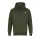 Korda Dark Olive Womens Kore Hoodie Női Kapucnis Pulóver XS