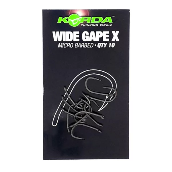 Korda Wide Gape Size 10 - hameçon carpe