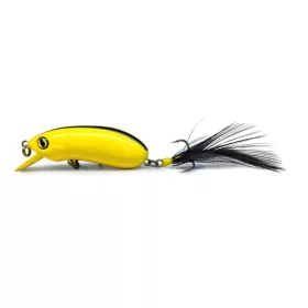   LUREFANS CC60 - coulant lent 9,5g/60mm, code couleur Banana 10 Wobbler