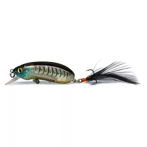 Lurefans CC60 - Coulant lent 9,5g/60mm, code couleur 15 Signal Craw Wobbler