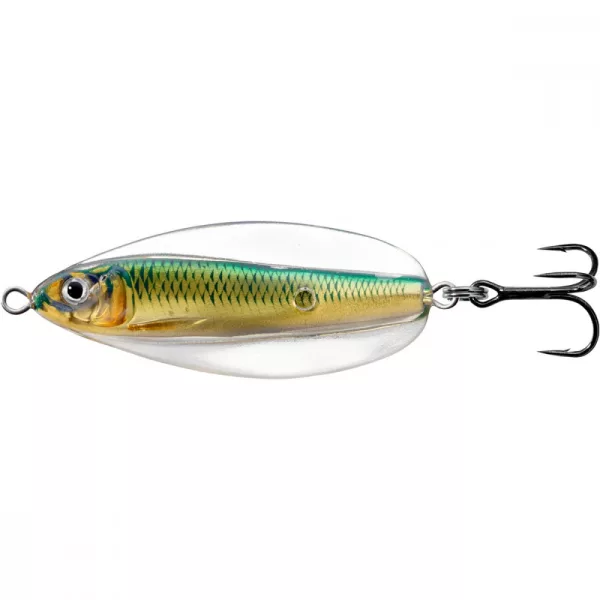 Livetarget Cuillère Ablette Erratique Or/Vert 11gr 5,5cm Leurre Ondulant