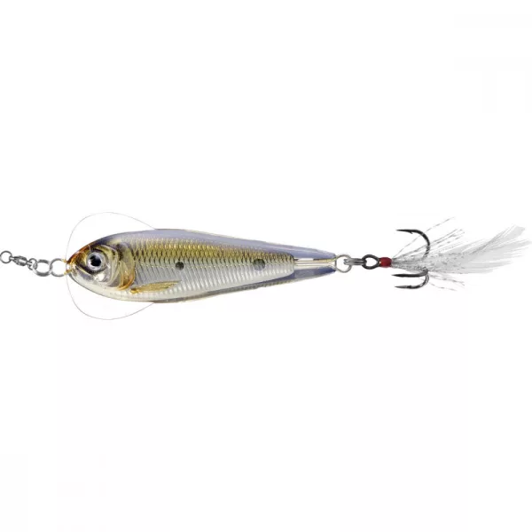 Livetarget Cuillère à Jigging Flutter Shad Argent/Bronze 14gr 5,5cm Cuillère vacillante