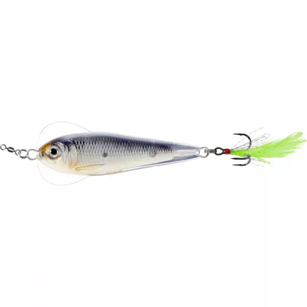 Livetarget Cuillère à Jigging Flutter Shad Luminescent/Noir 14gr 5,5cm Cuillère vacillante