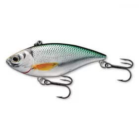   Livetarget Golden Shiner Rattlebait Argent/Vert 6cm 7gr Leurre Vertical
