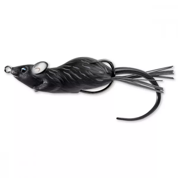 Livetarget Mouse Walking Bait Noir/Noir 6cm 11gr Leurre souris