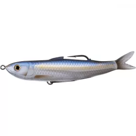   Livetarget Shiner Walking Bait Metallic Blue Shiner 11,5cm 14gr Leurre souple