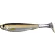 Livetarget Slow-Roll Shiner Paddle Tail Silver/Brown 8,5cm Leurre souple 4pcs