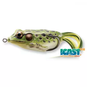   Livetarget Frog Walking Bait Vert/Jaune 4,5cm 7gr Leurre grenouille