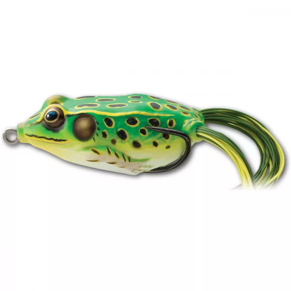 Livetarget Frog Walking Bait Vert Fluo/Jaune 4,5cm 7gr Leurre grenouille