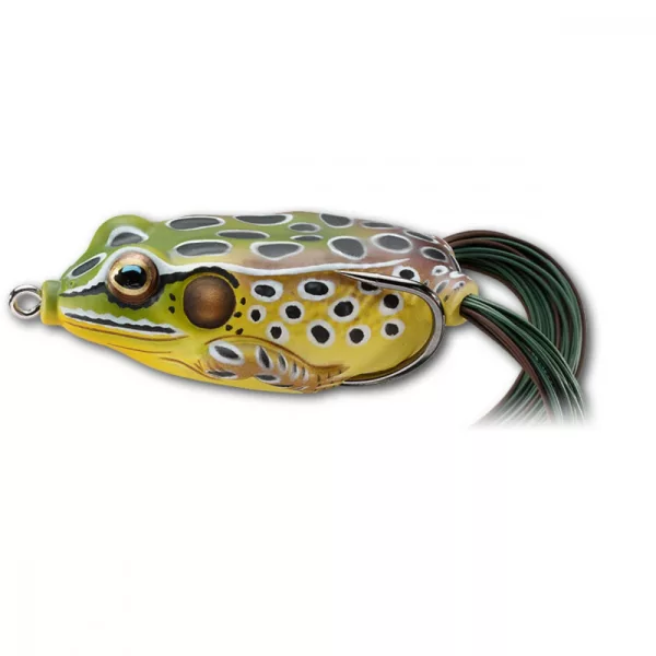 Livetarget Frog Walking Bait Émeraude/Marron 4,5cm 7gr Leurre grenouille