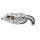 Livetarget Frog Walking Bait Albino/Blanc 4,5cm 7gr Leurre grenouille