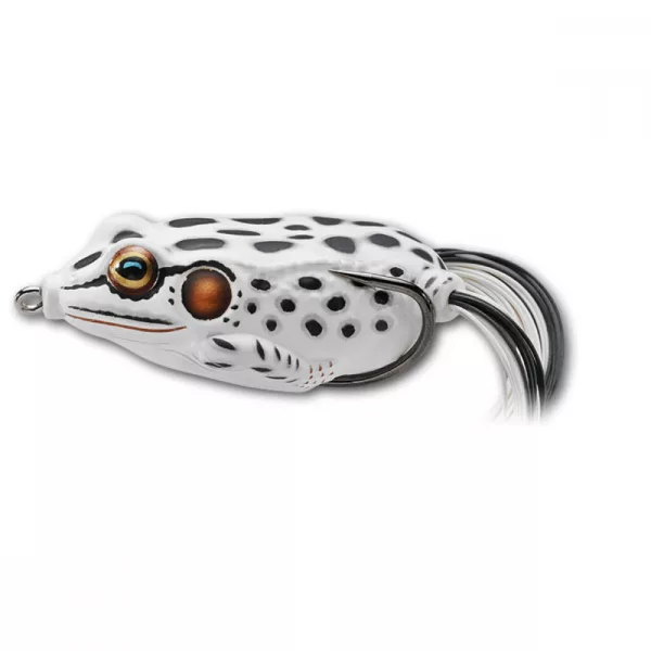 Livetarget Frog Walking Bait Albino/Blanc 4,5cm 7gr Leurre grenouille
